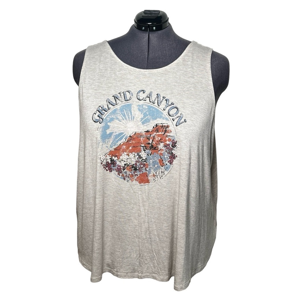 Maurices Grand Canyon Graphic Tank Top (Size 3X)